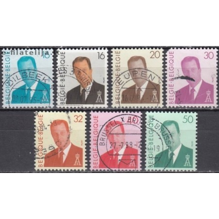 Belgium. Set of used stamps IV (King)