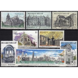 Belgium. Set of used stamps...