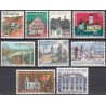 Switzerland. Set of used stamps XXIV (Architecture)
