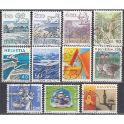Switzerland. Set of used stamps XXX