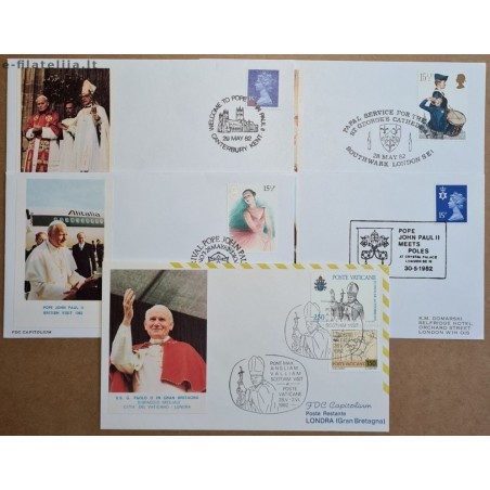 Vatican 1982. John Paul II visits UK (III)