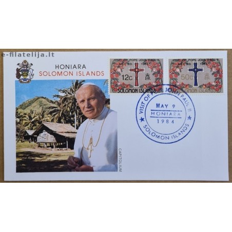 Vatikanas 1984. Jonas Paulius II lankosi Saliamonų salose