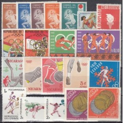 Sports on stamps II. Set of...