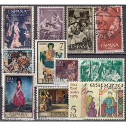 Spain, Set of used stamps...