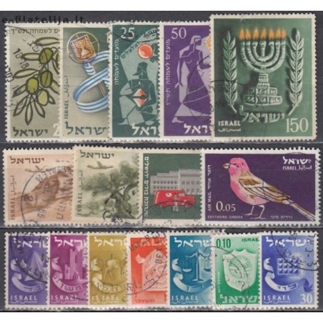 Israel. Set of used stamps I