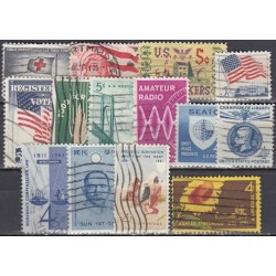 JAV. Naudotų ženklų rinkinys VI (1960-ieji)