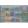 United States. Set of used stamps IX (1950s)