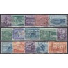 United States. Set of used stamps XII (1950s)