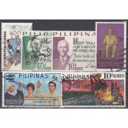 Filipinai. Naudotų ženklų rinkinys I