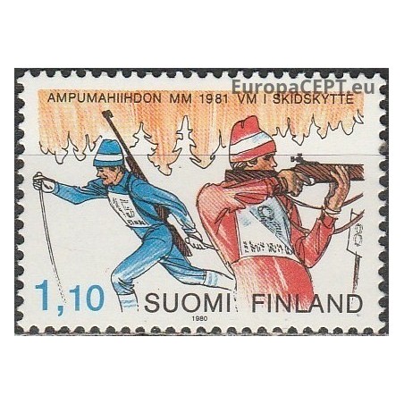 Suomija 1980. Biatlonas