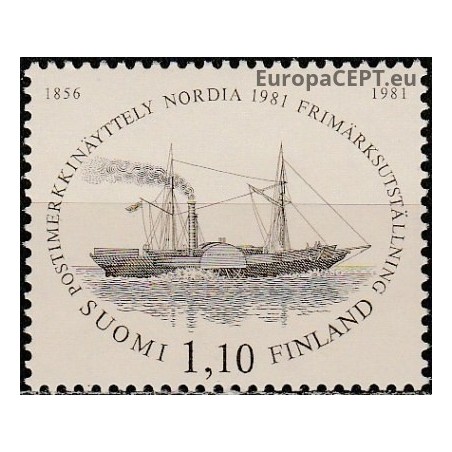 Finland 1981. Post ship
