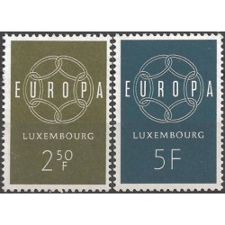 Liuksemburgas 1959. Europa (stilizuota grandinė) (simbolinė grandinė)