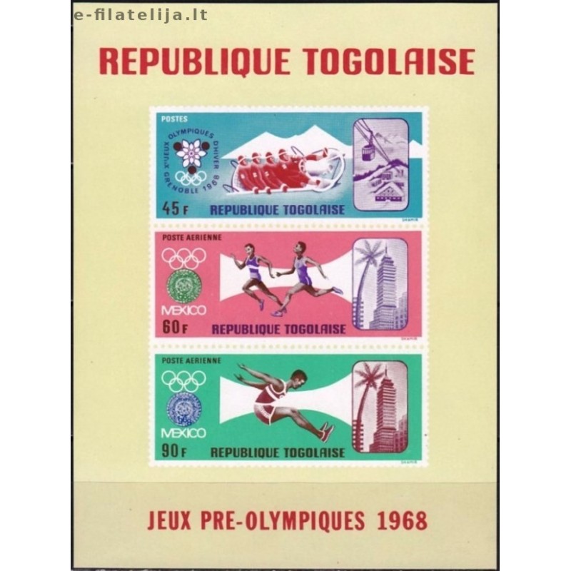 Togo 1967. Olympic Games
