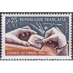 Prancūzija 1966. Pašto ženklo diena