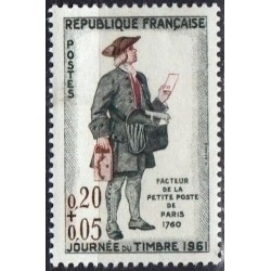 Prancūzija 1961. Pašto...