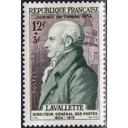 Prancūzija 1954. Pašto...