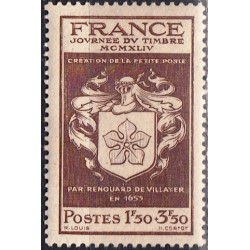 France 1944. Stamp Day
