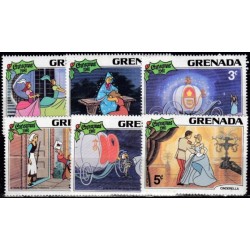 Grenada 1981. Disney figures