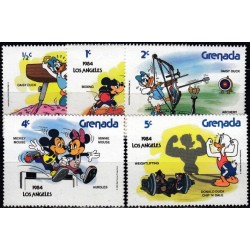 Grenada 1984. Disney figures