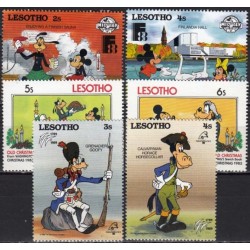 Lesotho 1980s. Disney figures