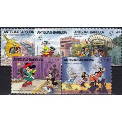 Antigua ir Barbuda 1989. Disnėjaus personažai