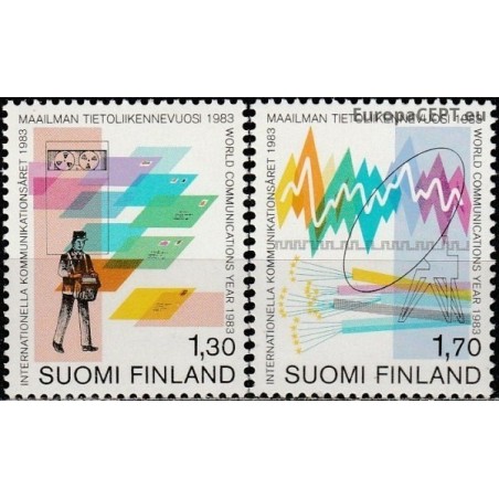 Finland 1983. Communication, post