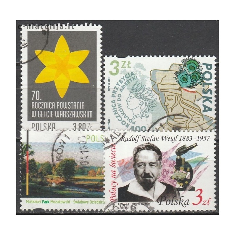 Poland, Set of used stamps I