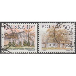 Poland, Set of used stamps IV (architecture)
