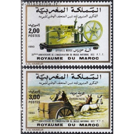 Morocco 1990. Transport and communications