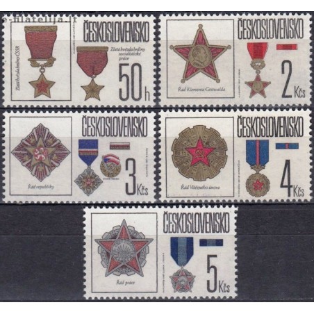 Czechoslovakia 1987. State Orders