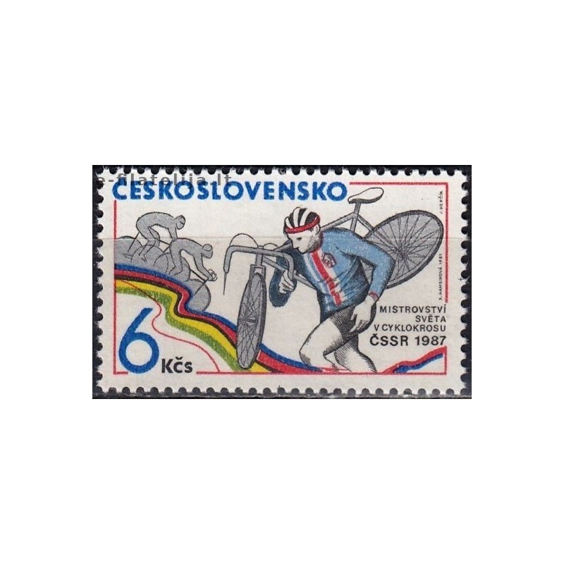 Czechoslovakia 1987. Cycling