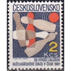 Czechoslovakia 1987. Bowling