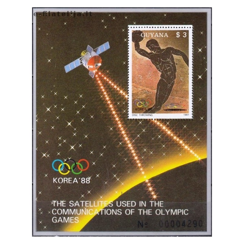 Guyana 1987. Olympic Games Seoul