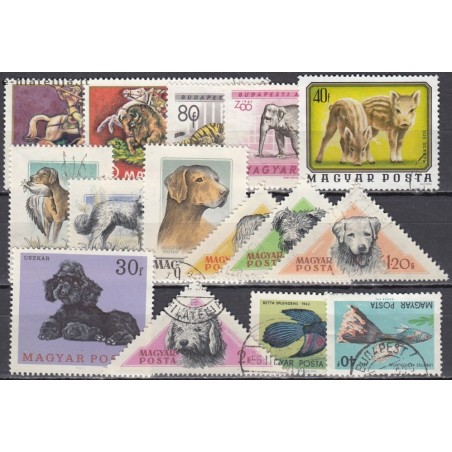 Hungary. Set of used stamps III