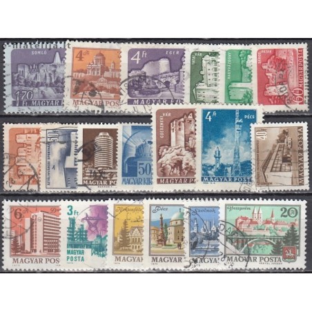 Hungary. Set of used stamps XX