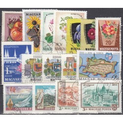Hungary. Set of used stamps...