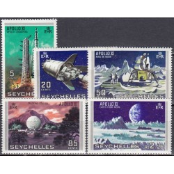 Seychelles 1969. Space exploration
