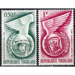 Togo 1962. Space exploration