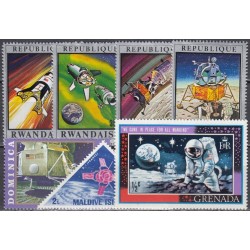 Space on stamps I. Set of...