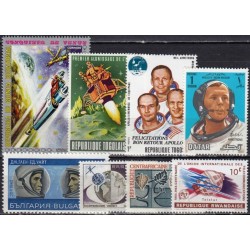 Space on stamps II. Set of...