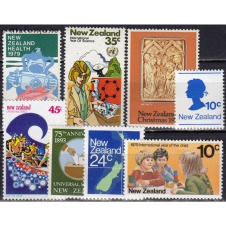 New Zealand. Small lot of mint stamps