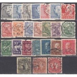 Sweden. Set of nice used stamps XI