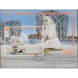 Yemen 1971. Winter Olympic Games Sapporo VI