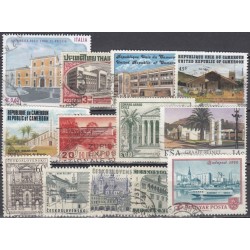 Set of used stamps IV...