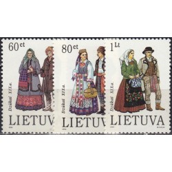 Lietuva 1993. Dzūkų kostiumai