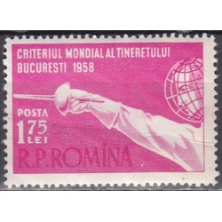 Romania 1958. Fencing