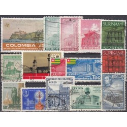 Set of used stamps XII...