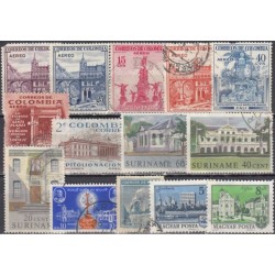 Set of used stamps XIV...