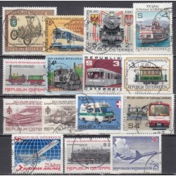 Austria. Set of used stamps VII