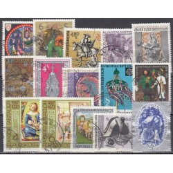 Austria. Set of used stamps...